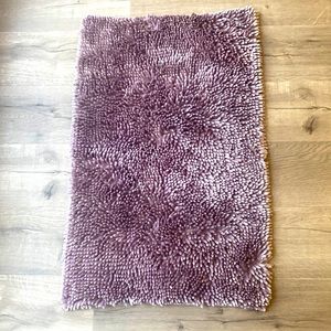 New Never Used Purple/Lavender Fluffy Bath Rug